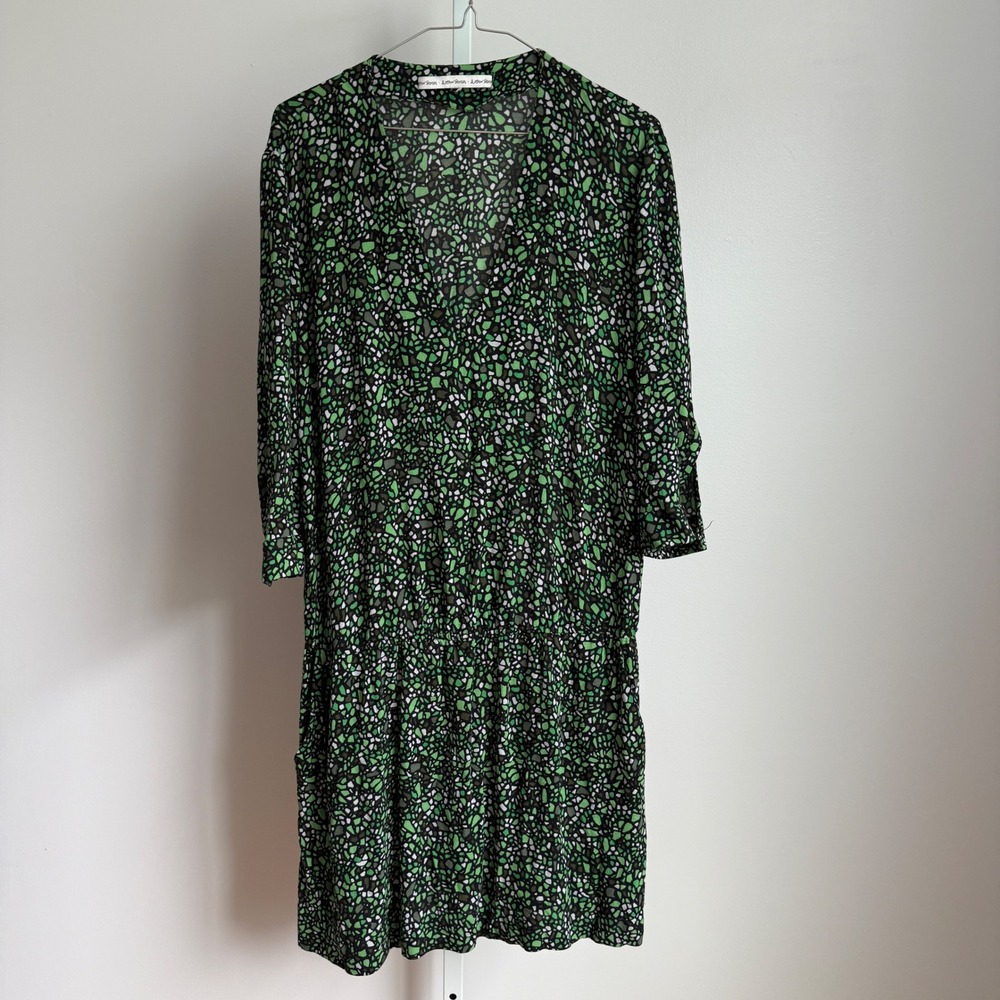 And other stories size L stained glass, green midiā dress size